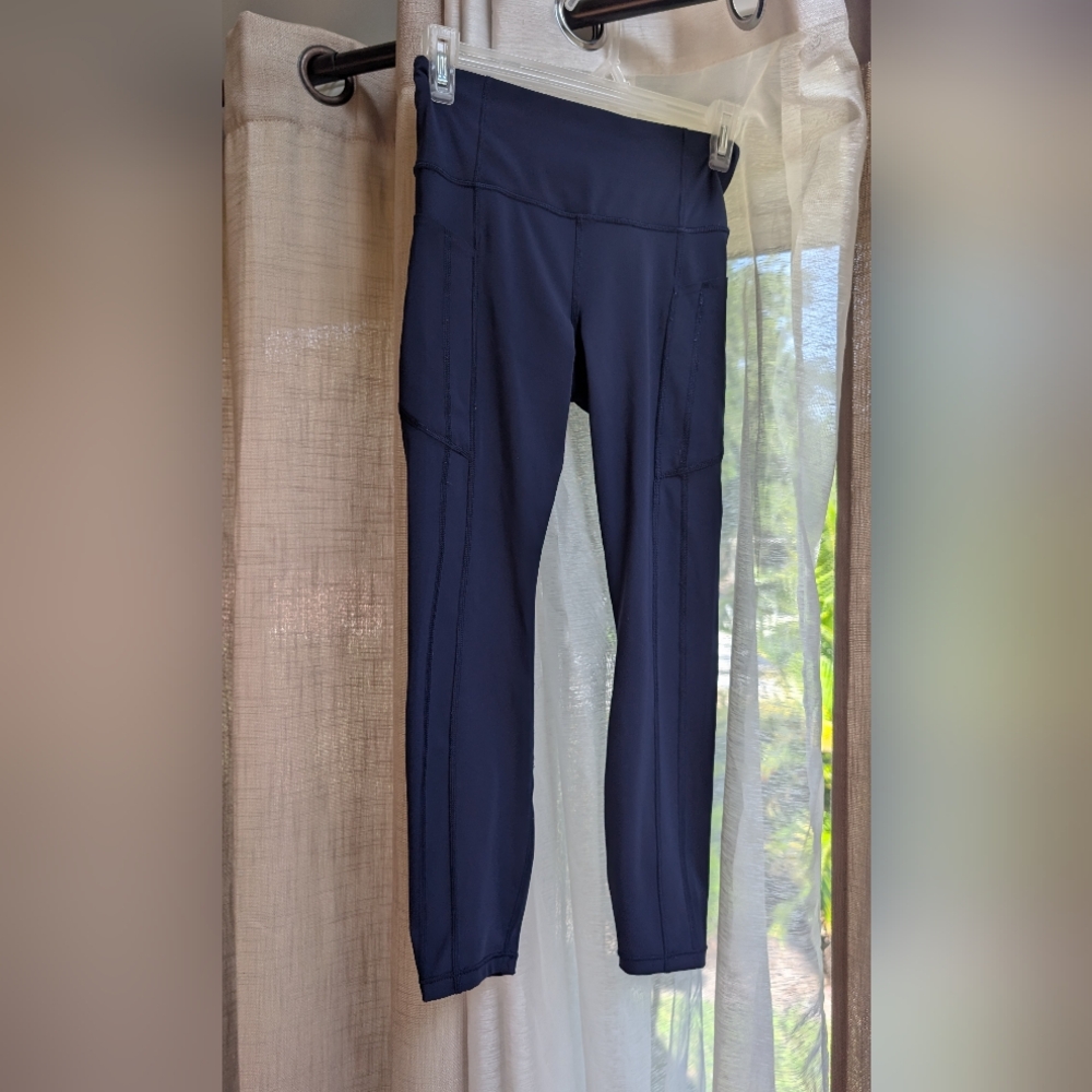 Athleta Navy Blue Leggings